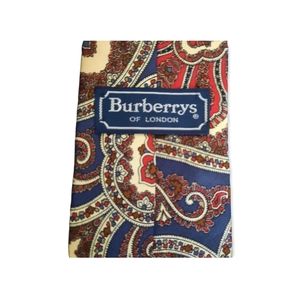 Burberrys of London 100% Silk Paisley Necktie USA